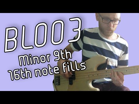 BL003 Minor groove with 16th note fills