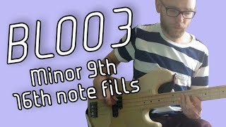 BL003 Minor groove with 16th note fills
