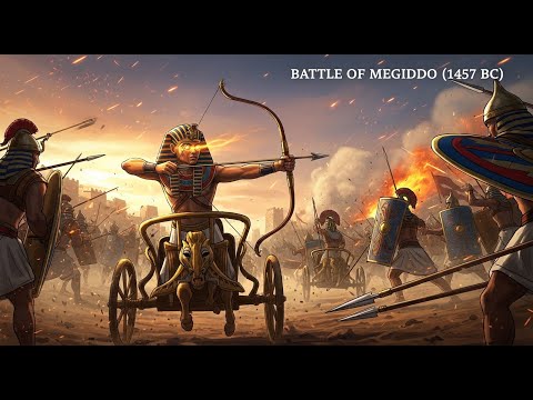 ⚔️ THE FIRST EVER BATTLE IN HISTORY! Battle of Megiddo (1457 BC) 😱🔥