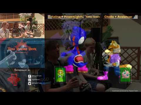 DDD - Kellner + FrozenLight13 Vs Chrollo + Avalancer - Winners Quarters - Melee Doubles