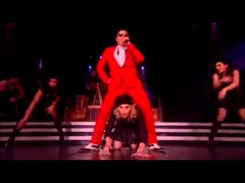 PSY and MADONNA - GANGNAM STYLE (강남스타일) M/V