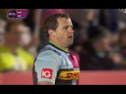 Nick Evans try highlights Harlequin v Grenoble highlights 22.04.2016 | Challenge Cup