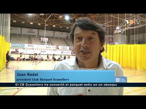 VOTV - El CB Granollers ha convertit el parquet antic en un obsequi
