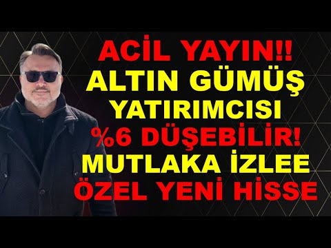 URGENT BROADCAST | Gold and | Silver investors MUST WATCH! MAY FALL 6%! SPECIAL SHARES!!!