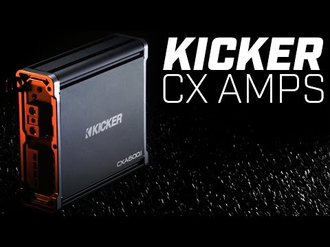 Kicker CX Amplifiers - 2016 New Design!!!