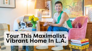 Tour This Eclectic, Maximalist Oasis in Los Angeles | Handmade Home