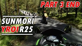 Download lagu Sunmori seru bareng YROI predator yamaha R25 (End) #Vlog38 mp3
