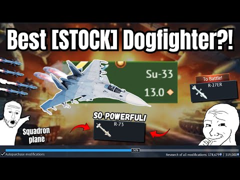I Tried [STOCK] Su-33 and it's...💀🔥(I lost 11k GE) | Top Tier WORST Nightmares Experience!