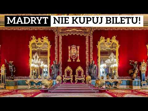Madryt - 3 dzień. Jak wejść do Pałacu Królewskiego za darmo? (Madryt z dziećmi)