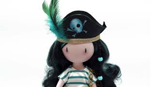 Panenka - pirátka  Černá perla - SANTORO LONDON od Paola Reina