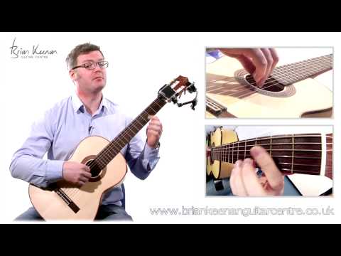 Spanish Romance (Romanza) Guitar Lessons available in Belfast with teacher Brian Keenan. PART 2/4