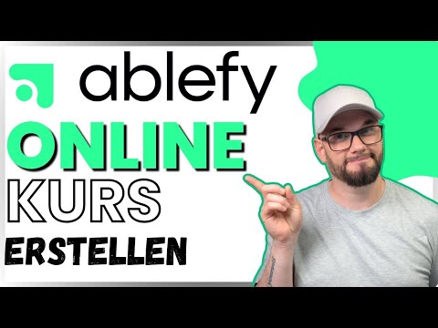Onlinekurs erstellen mit ablefy Schnelleinstieg Tutorial