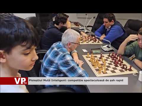 Ploieștiul Mută Inteligent: competiție spectaculoasă de șah rapid