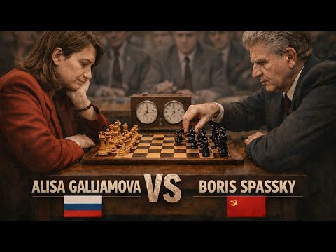 Alisa Galliamova vs Boris Spassky (1999) ✅️ When a World Champion Faces the Strongest Woman