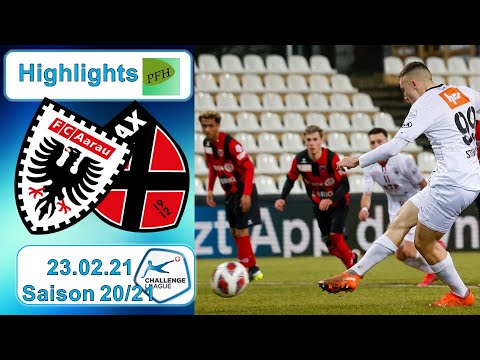 Highlights: FC Aarau vs FCS Neuchatel Xamax (23.02.21)