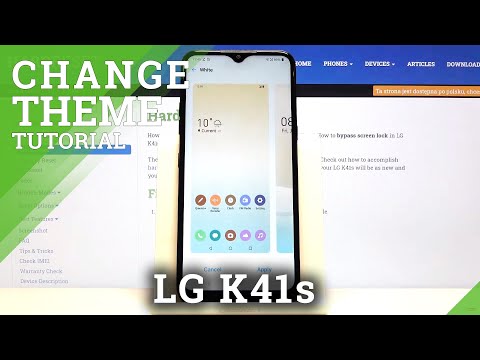 LG K41s and Device Theme - Change Phone Style