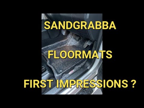 SANDGRABBA FLOOR MATS INSTALL & FIRST IMPRESSIONS