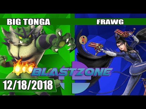 PSG Blastzone: Big Tonga (Incineroar) vs Frawg (Bayonetta) - Winners Round 2