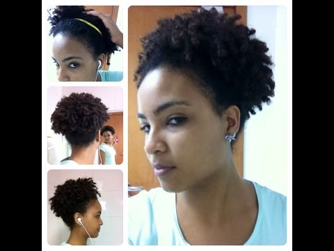 Penteados rápidos cabelo crespo/cacheado #02