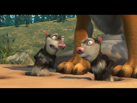 Ice Age 2: The Meltdown - Sid And Diego Vs Crash And Eddie