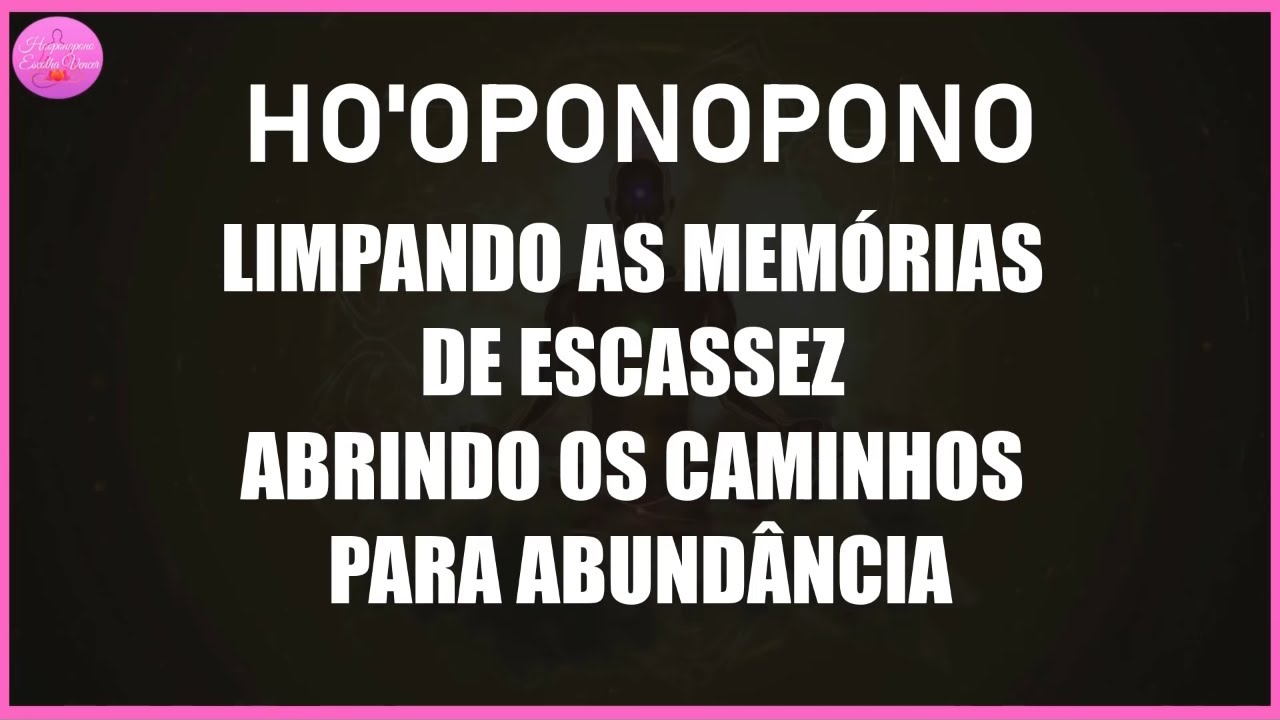 #HOOPONOPONO CLEANING THE MEMORIES OF SCARCITY OPENING THE PATHS OF ABUNDANCE