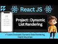 Create A Dynamic List Rending Component In ReactJS Learn Data Rendering Map Keys In React