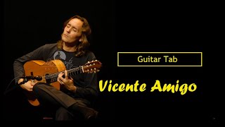 Guitar TAB (Vicente Amigo) Vivencias Imaginadas | Tutorial / Sheet / Lesson #iMn