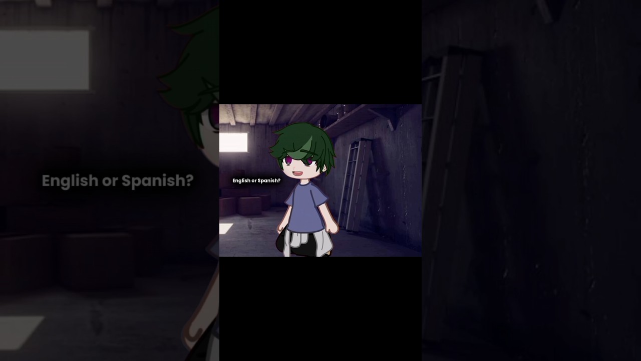 English or Spanish? #gacha#trend#gachanox#edit#video#shortsvideo#shorts