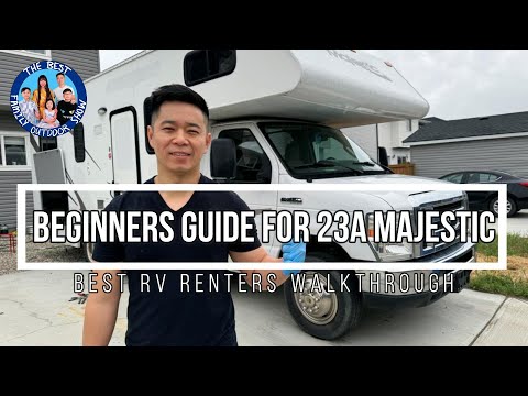 How to use the Thor Majestic 23A Ford Super Duty E-350 Motorhome - Complete renters & user guide