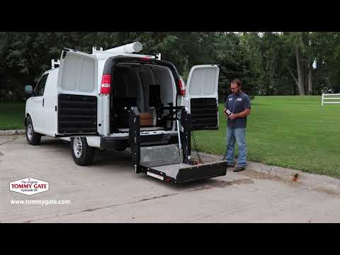 TOMMY GATE - The New Commercial Van V2 Series Liftgate for Chevy Express/ GMC Savana