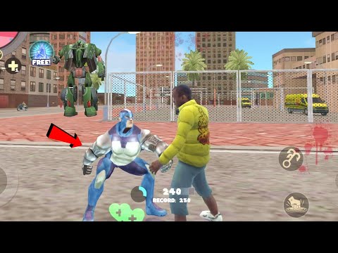 Rope Hero: Vice Town (The Arms of Hercules) लोहे के हाथ - Android Gameplay HD