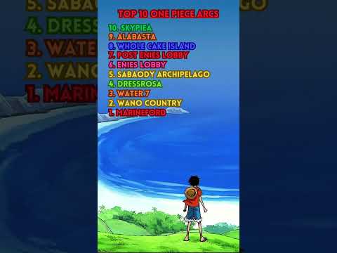 Top 10 One Piece Arcs #anime #onepiece #onepiecearcs #animeranking
