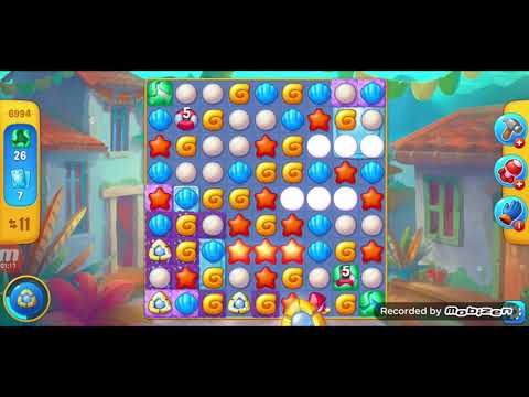 fishdom gameplay / level 6994 / It is like the ads? / thank you 피쉬돔 / 모바일 게임 / 중독성 있는 게임