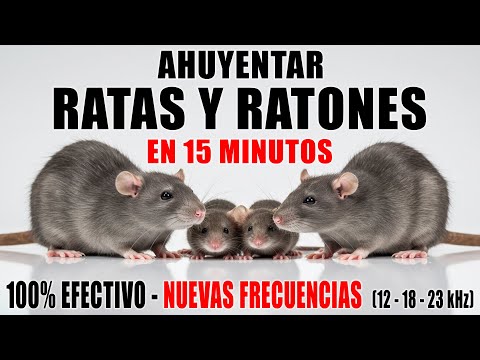SONIDO PARA AHUYENTAR RATAS Y RATONES 🚫🐀 REPELENTE ULTRASÓNICO 100% EFECTIVO