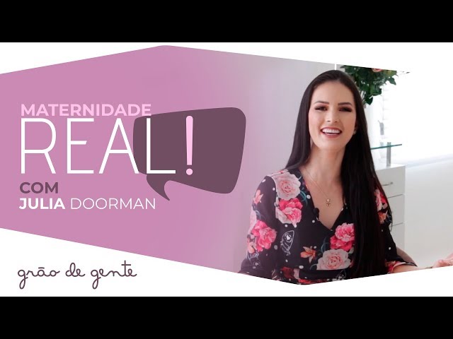 Dicas da Julia Doorman para cabelos lindos na gravidez e pós-parto | MATERNIDADE REAL #6