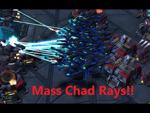 Starcraft 2 POV #7 - PvT Immortal Drop into DTs into Mass Voidrays X)