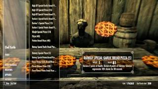 Skyrim Pizza Hearthfire Edition - Mod Showcase
