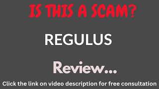 Regulus.org Review: THIS IS A SCAM? (Regulus)