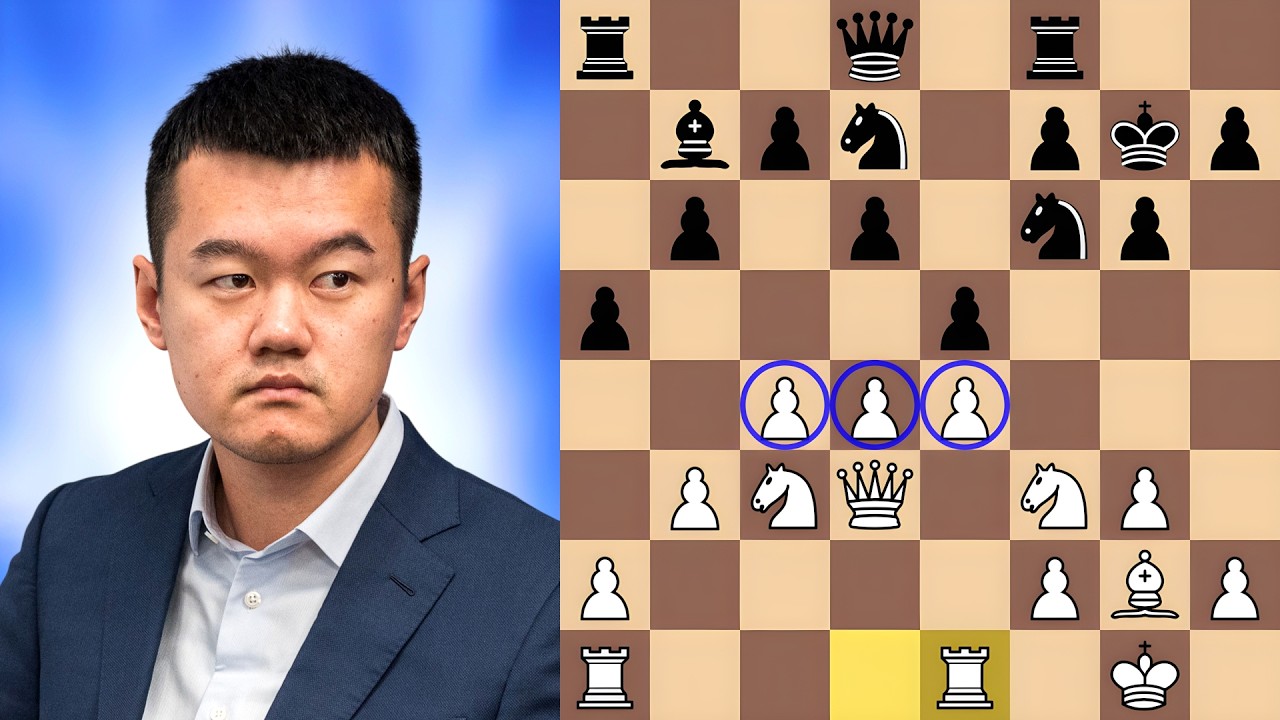 Triple Trouble in the Queen's Indian | Ding vs Xue