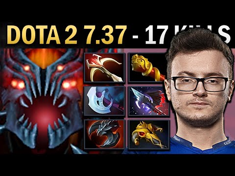 Shadow Fiend Dota 2 7.37 Miracle with Satanic and Pike - TI14