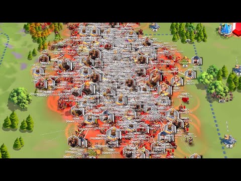 OneV v 1AVG fighting scenes in Kingsland!!! | Rise of Kingdoms krakens fighting in Kingsland!!