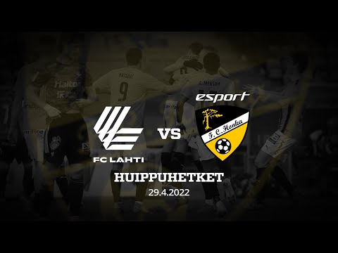 HonkaTV: Huippuhetket: FC Lahti 0-2 FC Honka 29.4.2022