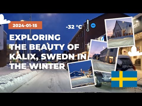 Exploring The Beauty of Kalix, Swedn in the Winter 2024-01-15
