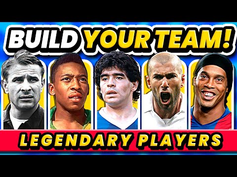 BUILD YOUR TEAM - CHOOSE YOUR FAVORITE PLAYER | QUIZ FOOTBALL TRIVIA 2025