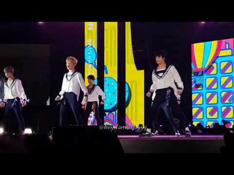 [FANCAM] SMTOWN in DUBAI 06042018 - NCT DREAM (CHEWING GUM)