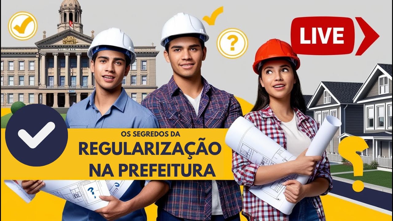 "Engenheiros e Arquitetos: Como Começar na Regularização de Imóveis na Prefeitura!" #LIVE05