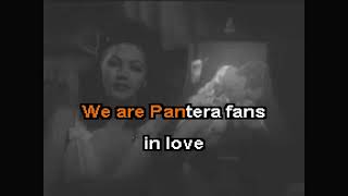 Nerf Herder - Pantera Fans In Love (karaoke instrumental lyrics) - RAFM Oddball Karaoke