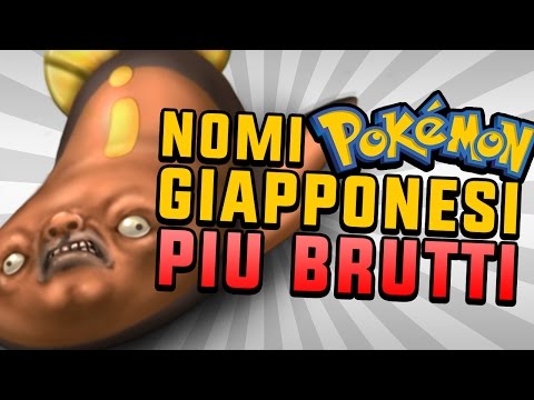 TOP 10 Nomi Pokémon Giapponesi più brutti w/AshishChannel