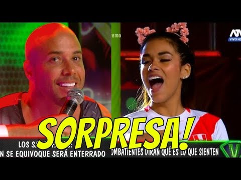 COMBATE 06-10-17 SORPRESA!! SHIRLEY ARICA TIENE UNA REGALOTE PARA BRUNO!!