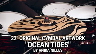 Video thumbnail for Meinl Cymbals - Anika Nilles 22" Artist Design Cymbal "Ocean Tides" - limited edition by MEINL Cymbals